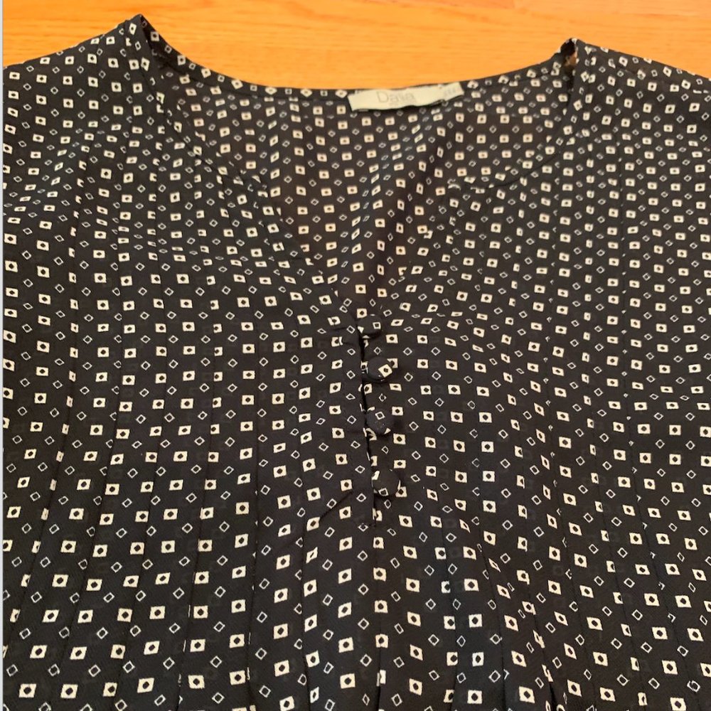 Dalia Black Blouse - image 2